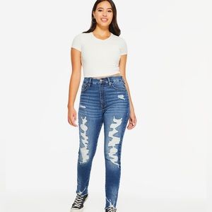 Aeropostale High Waisted Ankle Jean
